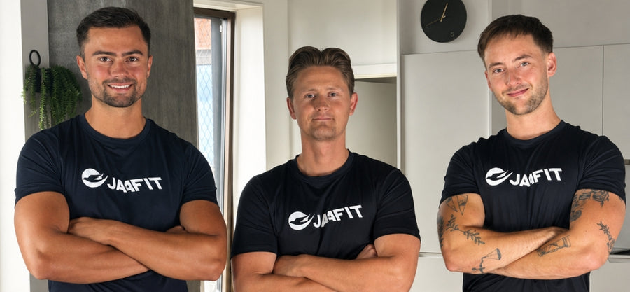 Jakob, Andreas, Andreas · fondateurs de JAAFIT