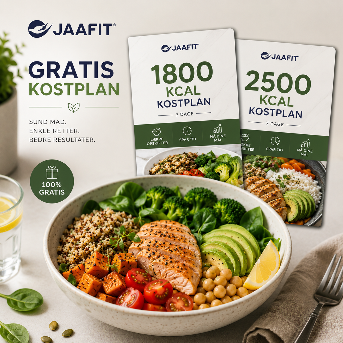 2 Plans nutritionnels gratuits
