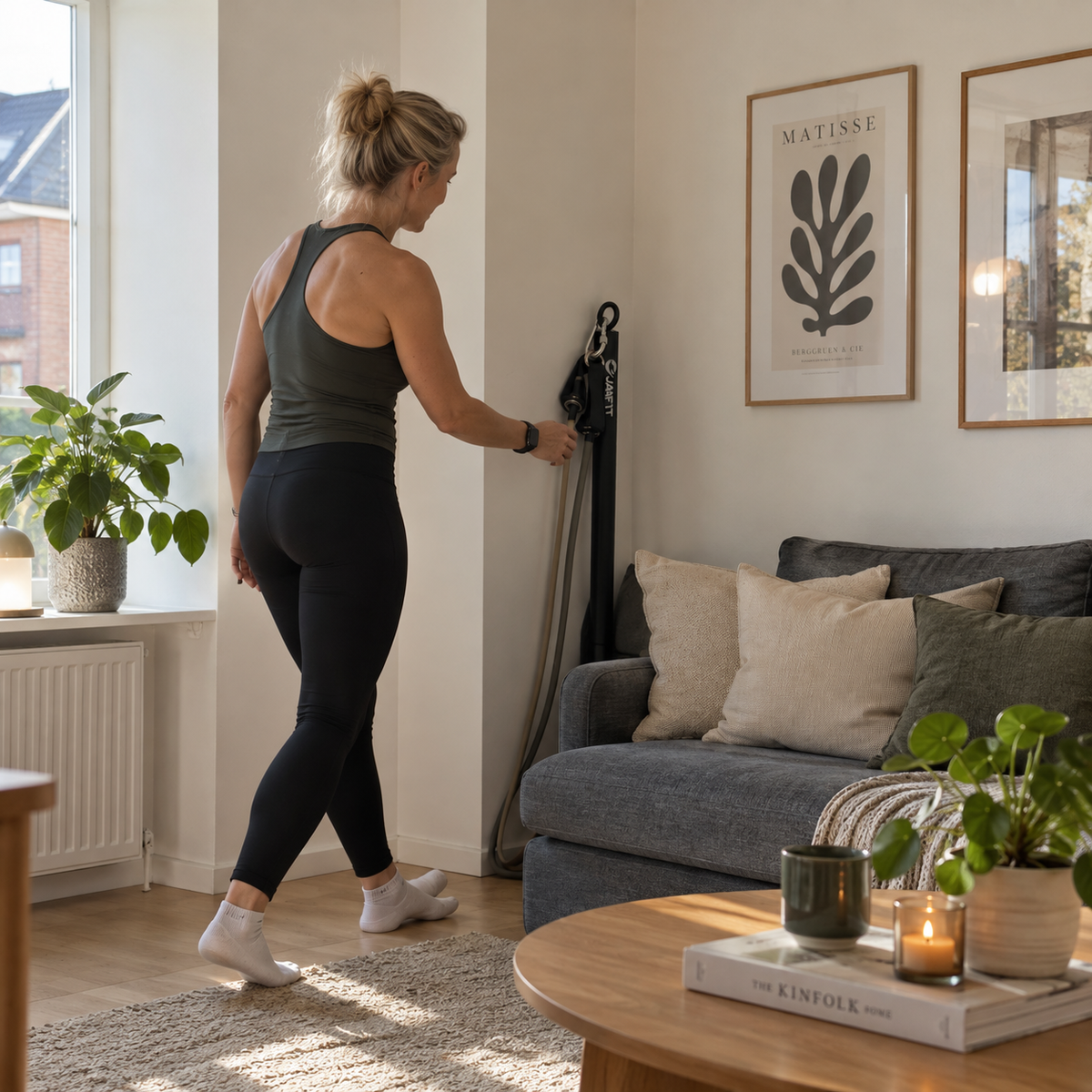 jaafit PRO entraînement dans le salon